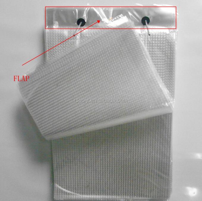 O opp personalizado do produto comestível cancela os sacos de plástico 6x28 do pão da padaria” com micro perfurações