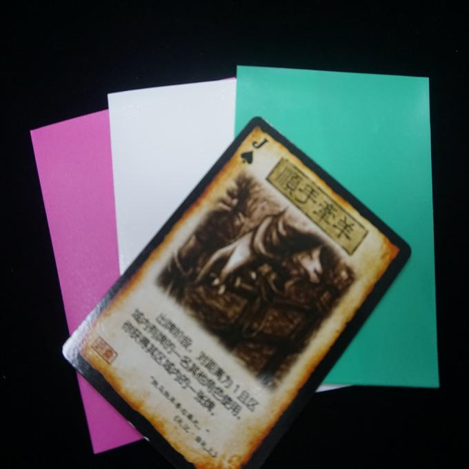 Luvas csexy personalizadas do cartão do plasti pequeno barato de alta qualidade do anime do preço